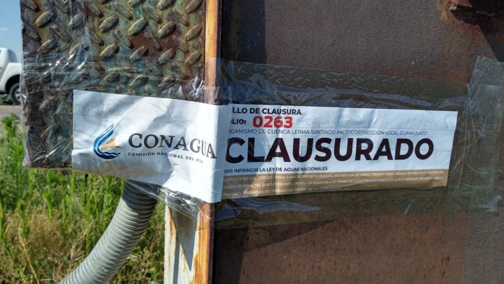 clausura conagua sancion nmx-aa-179-scfi-2018 aguas nacionales mexico pozos